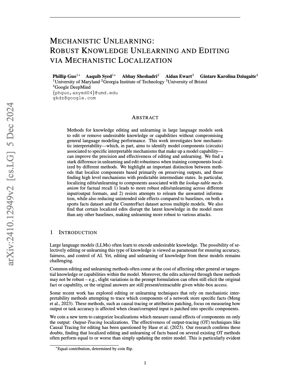 Robust Unlearning via Mechanistic Localizations